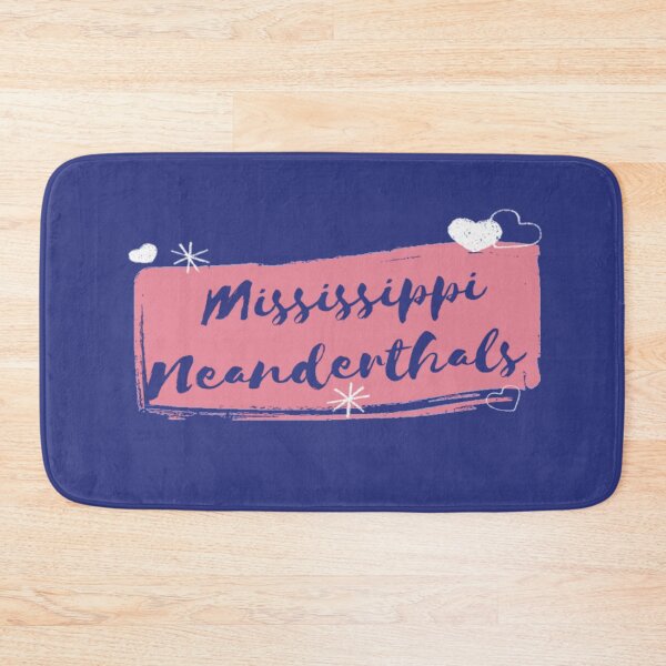 Item preview, Mississippi Neanderthals in Blue and Pink designed and sold by BEyourself be.