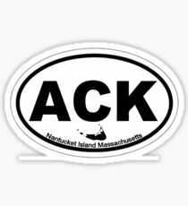 Nantucket Island - Massachusetts. Sticker