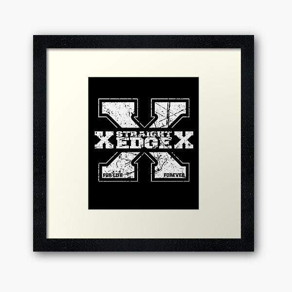 Item preview, Straight Edge Saying Quote For Straight Edger Lifestyle XXX Straight Edge Saying & Gift For Edger Society designed and sold by EDcreations.