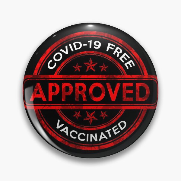 Item preview, Vaccinated - COVID 19 FREE (W) designed and sold by SoulArtLove.