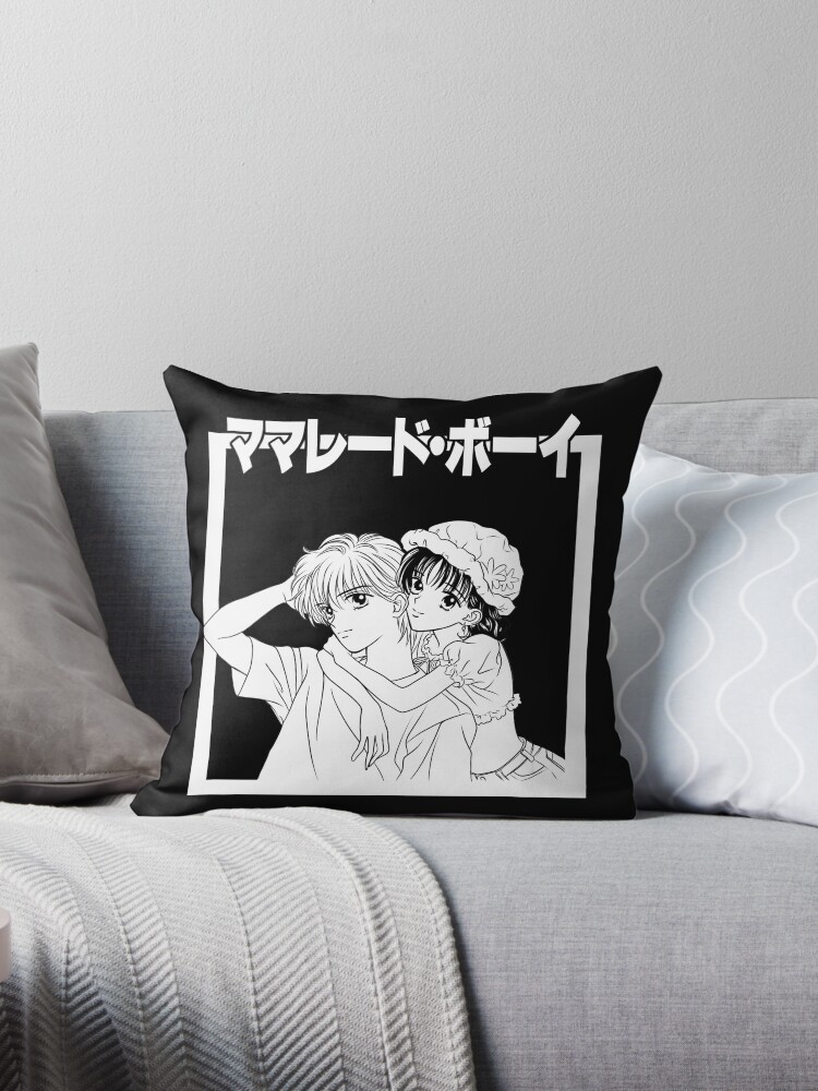 MARMALADE BOY Throw Pillow for Sale by majotoyokai