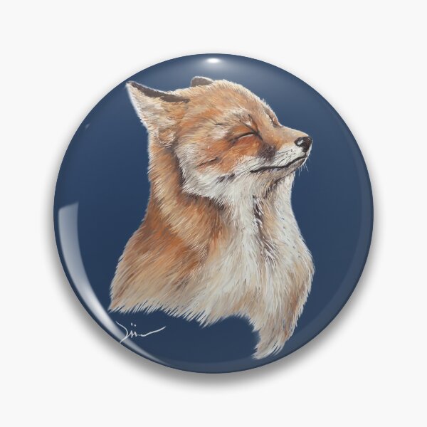 Item preview, Fox (blue) designed and sold by DiiMotion.