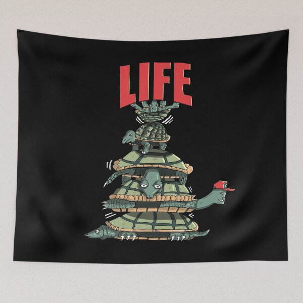 Item preview, Turtles Holding Up Life designed and sold by Tai Chan.