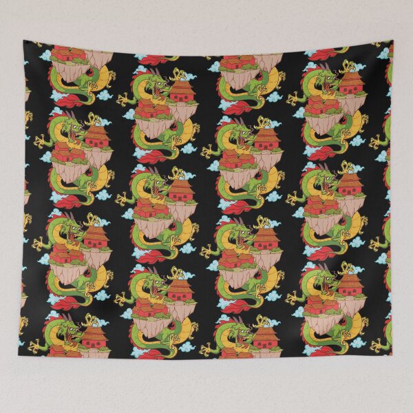 Item preview, Chinese dragon in the sky village designed and sold by MissCookieFairy.