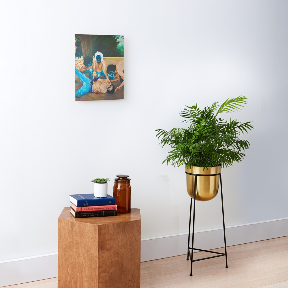 Another Painting from "The Royal Tenenbaums" Mounted Print