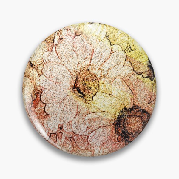Item preview, Shabby chic Romantic Daisies Flowers Floral Bouquet  designed and sold by Anna Lemos.