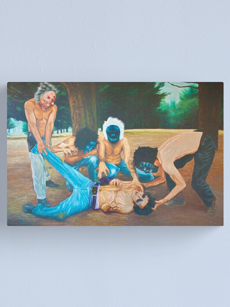 Alternate view of Another Painting from "The Royal Tenenbaums" Canvas Print