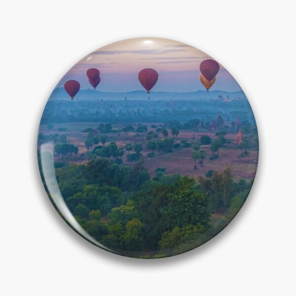 Item preview, Myanmar. Bagan. Hot Air Balloons. In the Air. designed and sold by vadim19.