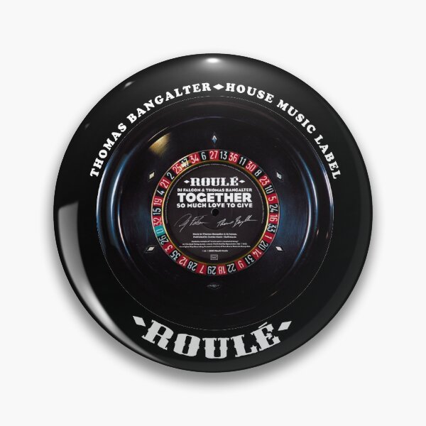 Item preview, Rolled Vinyl Thomas Bangalter & DJ Falcon House Music: black MODEL TOGETHER SO MUCH LOVE TO GIVE LABEL Legend (original HD DESIGN) designed and sold by LA FRENCH TOUCH.