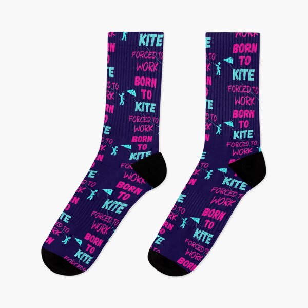 Item preview, Born To Kite Forced To Work designed and sold by WoodburyLake.