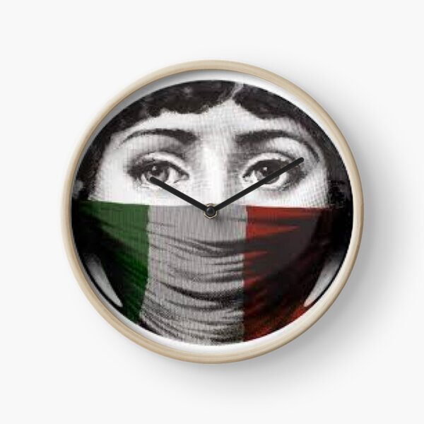 Fornasetti Flag Clock