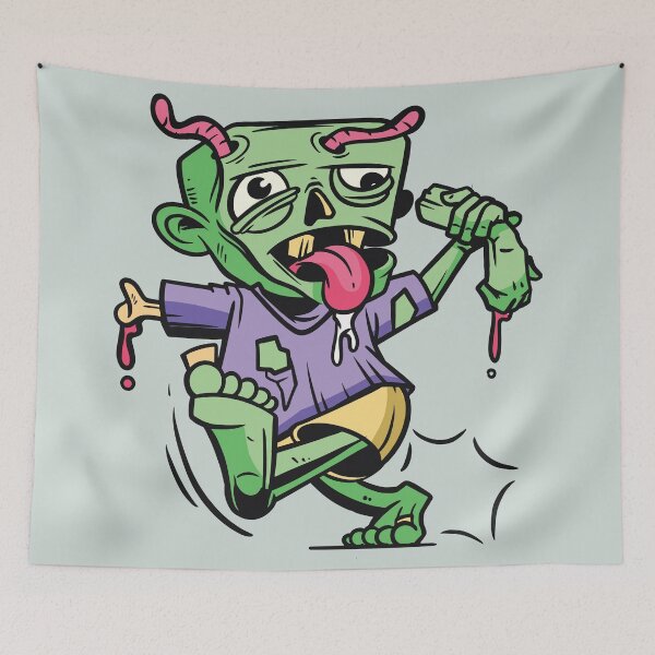 Item preview, Zombie Kid Cartoon designed and sold by SLAG-Creative.
