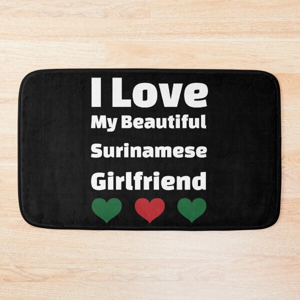 Item preview, I Love My Beautiful Surinamese Girlfriend - Suriname Girlfriend designed and sold by DiceNLDesigns.