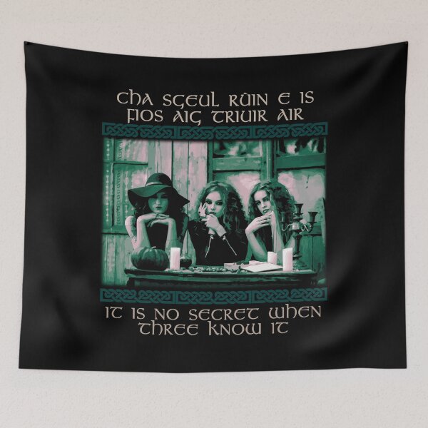 Item preview, It is No Secret When Three Know It, Celtic, Gaelic, Irish Proverb, Celtic Wisdom, Irish Proverb Design designed and sold by Proverbial Wisdom Design.
