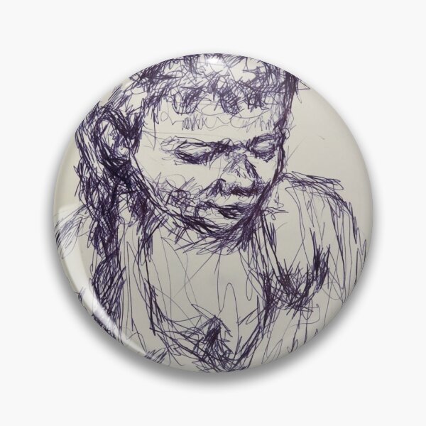 Item preview, Girl with pigtails designed and sold by Nicole Leidenfrost.