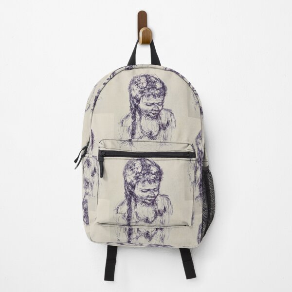 Item preview, Girl with pigtails designed and sold by Nicole Leidenfrost.