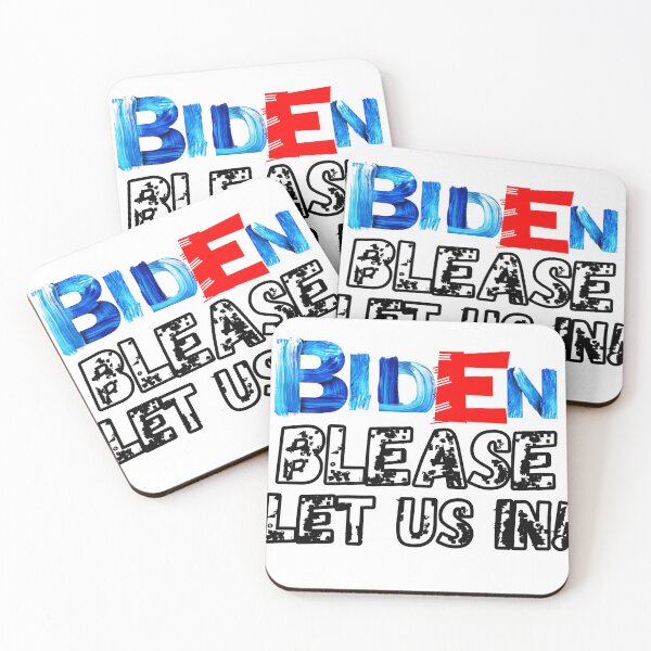 Item preview, Biden Please Let Us In Tshirt designed and sold by harry mac.