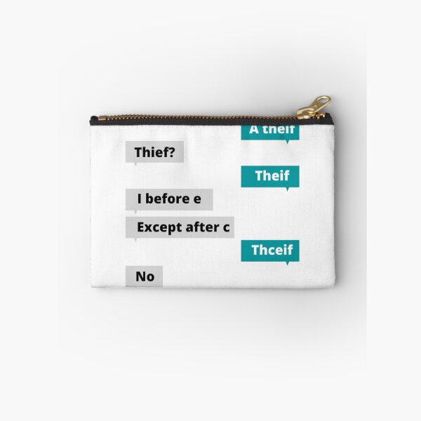 Item preview, i BEFORE e EXCEPT AFTER c designed and sold by HappyDays-.