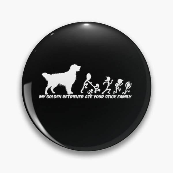 Item preview, My Golden Retriever Ate Your Stick Family designed and sold by Matt Ballinger.