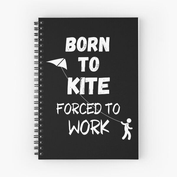 Item preview, Born To Kite Forced To Work Kite Flying Design designed and sold by WoodburyLake.