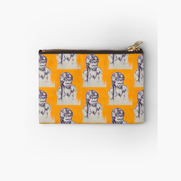 Item preview,  Girl with pigtails - with orange designed and sold by Nicole Leidenfrost.