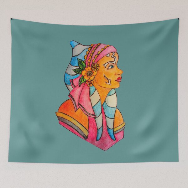 Item preview, Ahsoka Tano artwork designed and sold by jocelynlamb.