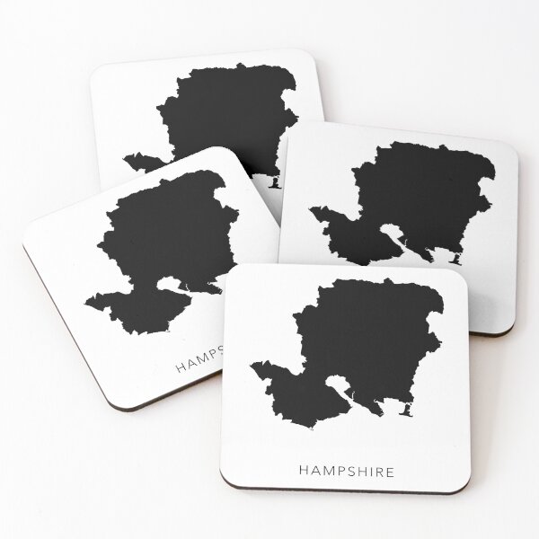 Item preview, Map of Hampshire UK designed and sold by By-Danni-Marie.