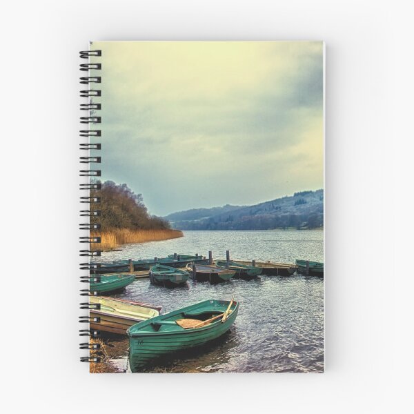 Item preview, Boats on Esthwaite designed and sold by Vicki Field.