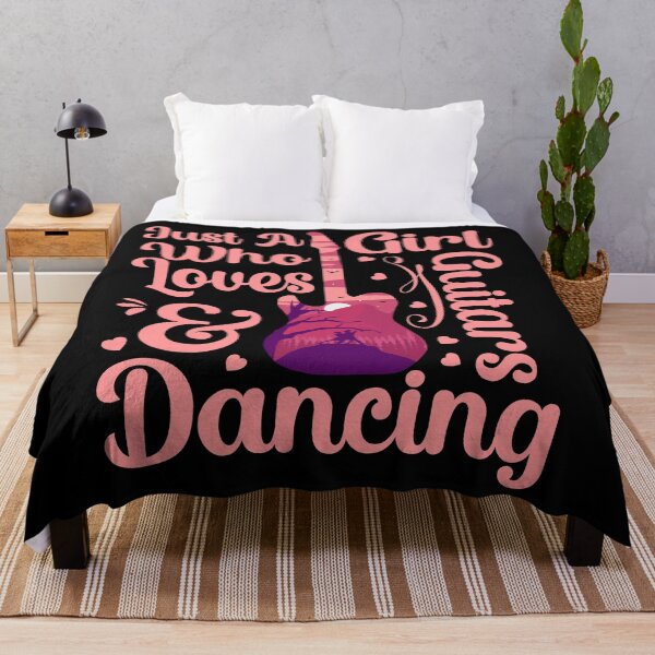 Item preview, Just A Girl Who Loves Guitars and Dancing designed and sold by wdyoungblood.