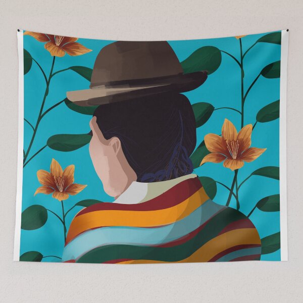 Item preview, Peru inca girl poster designed and sold by Arctic frame studio.
