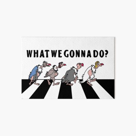 Item preview, Abbey Road (Jungle Book Vultures) designed and sold by lowkeywizard.