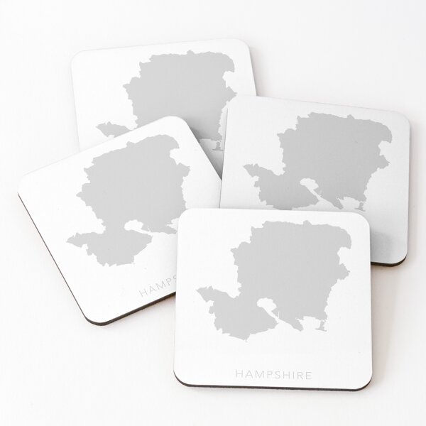 Item preview, Map of Hampshire UK designed and sold by By-Danni-Marie.