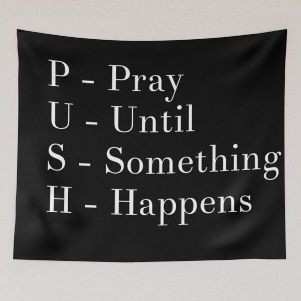 Item preview, Pray until something happens designed and sold by MerciMe.