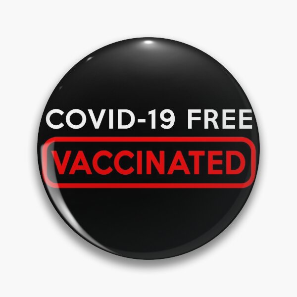 Item preview, Covid-19 FREE, Vaccinated (B) designed and sold by SoulArtLove.