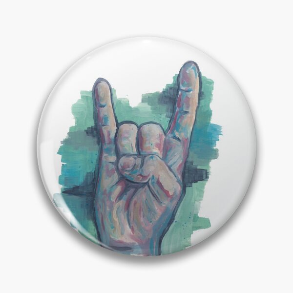 Item preview, Painted metal hand designed and sold by ElisHa-art.