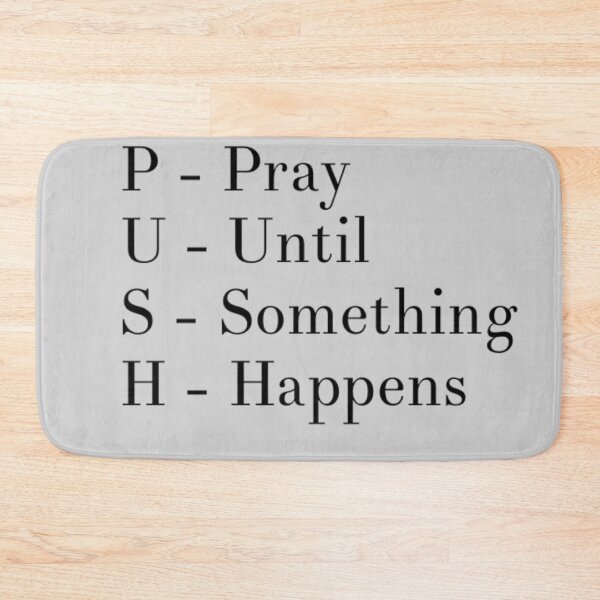 Item preview, Pray until something happens Designs designed and sold by MerciMe.