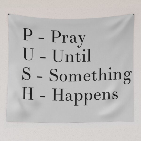 Item preview, Pray until something happens Designs designed and sold by MerciMe.