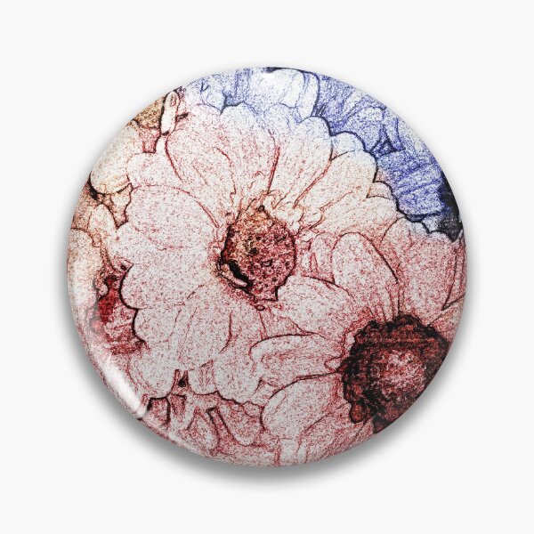 Item preview, Romantic Shabby chic Daisies Flowers Floral Bouquet  designed and sold by Anna Lemos.
