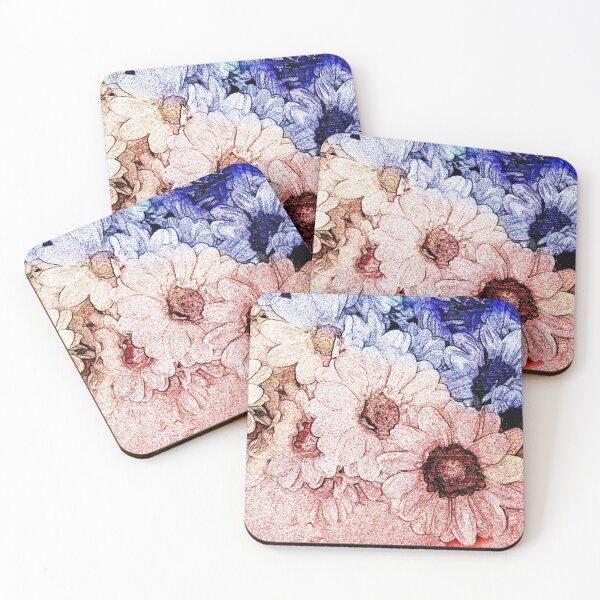 Item preview, Romantic Shabby chic Daisies Flowers Floral Bouquet  designed and sold by Anna Lemos.