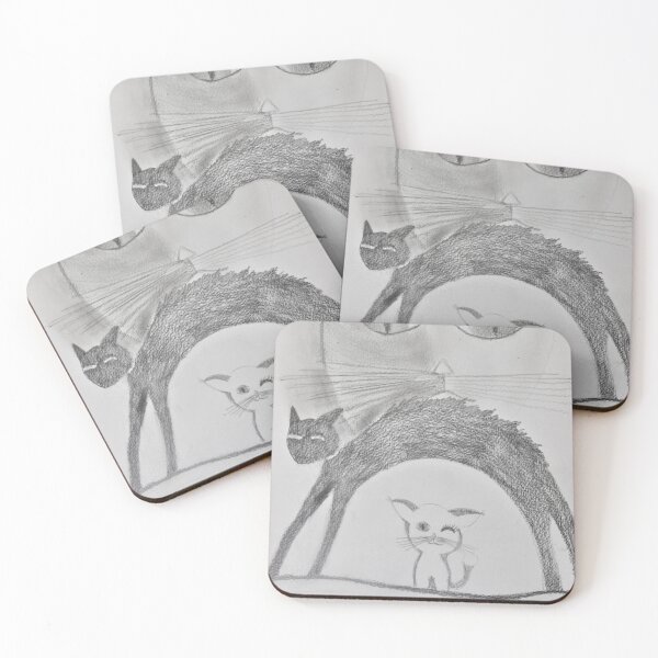 Item preview, three cats designed and sold by AliceWolfgang.