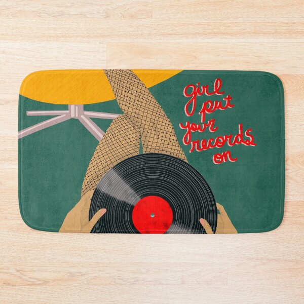 Item preview, Girl Put Your Records On designed and sold by jenbucheli.