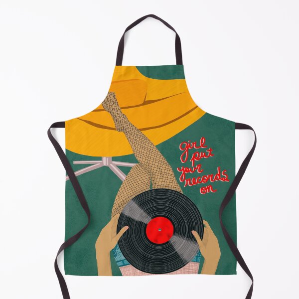 Item preview, Girl Put Your Records On designed and sold by jenbucheli.