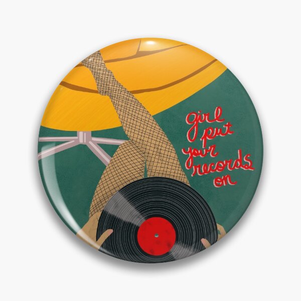 Item preview, Girl Put Your Records On designed and sold by jenbucheli.