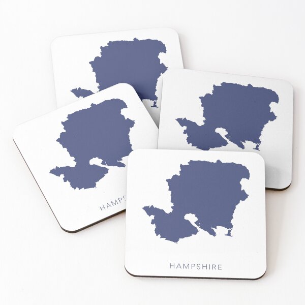 Item preview, Map of Hampshire UK designed and sold by By-Danni-Marie.