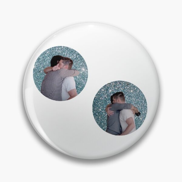 Item preview, j2 and cockles hugs jared and jensen misha and jensen hugs with glitter sparkles supernatural round design designed and sold by LannisterOnMars.