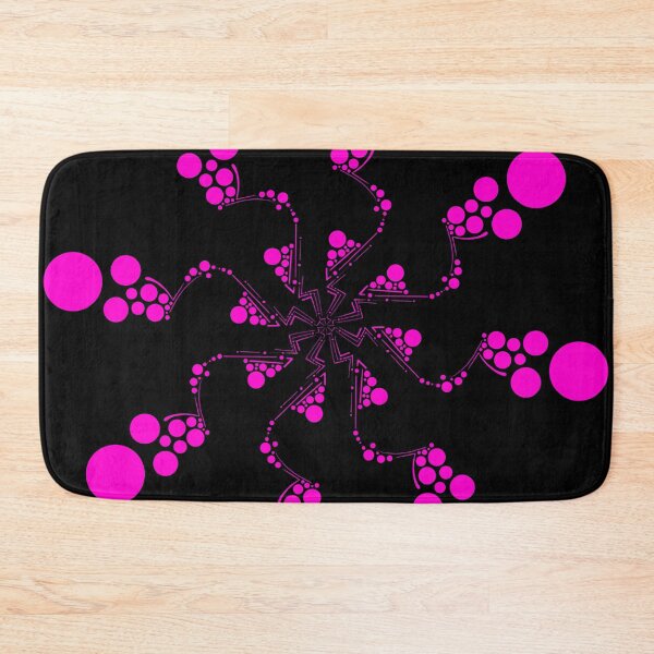Item preview, Hot Neon Pink Zig Zag Kaleidoscope designed and sold by that5280lady.