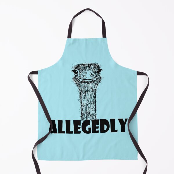 Item preview, Ostrich Allegedly - Funny TV Quote - Allegedly Molested designed and sold by jacob-jendrey.