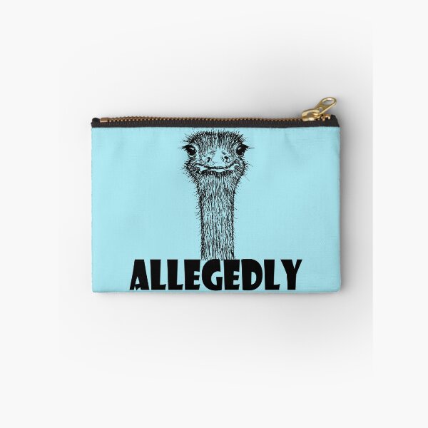 Item preview, Ostrich Allegedly - Funny TV Quote - Allegedly Molested designed and sold by jacob-jendrey.