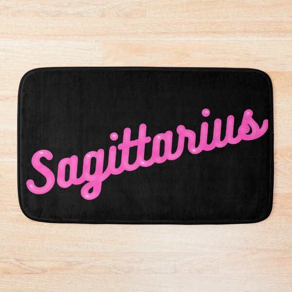 Item preview, Sagittarius - Zodiag sign in pink shiny letters designed and sold by Gerhanj.