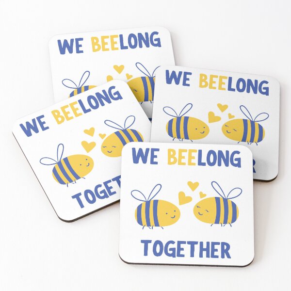 Item preview, We beelong together bee lover beekeeper honeycomb white designed and sold by daguilon.